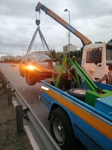 عکس امداد خودرو یدک کش برق خودرو  امین