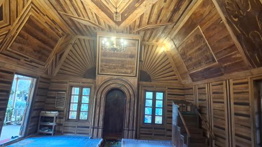 عکس مسجد چوبی نیشابور