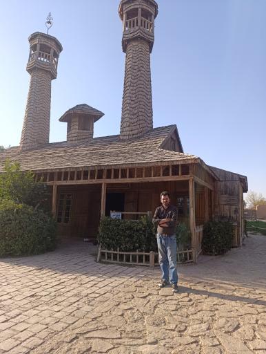 عکس مسجد چوبی نیشابور