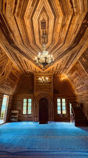 عکس مسجد چوبی نیشابور