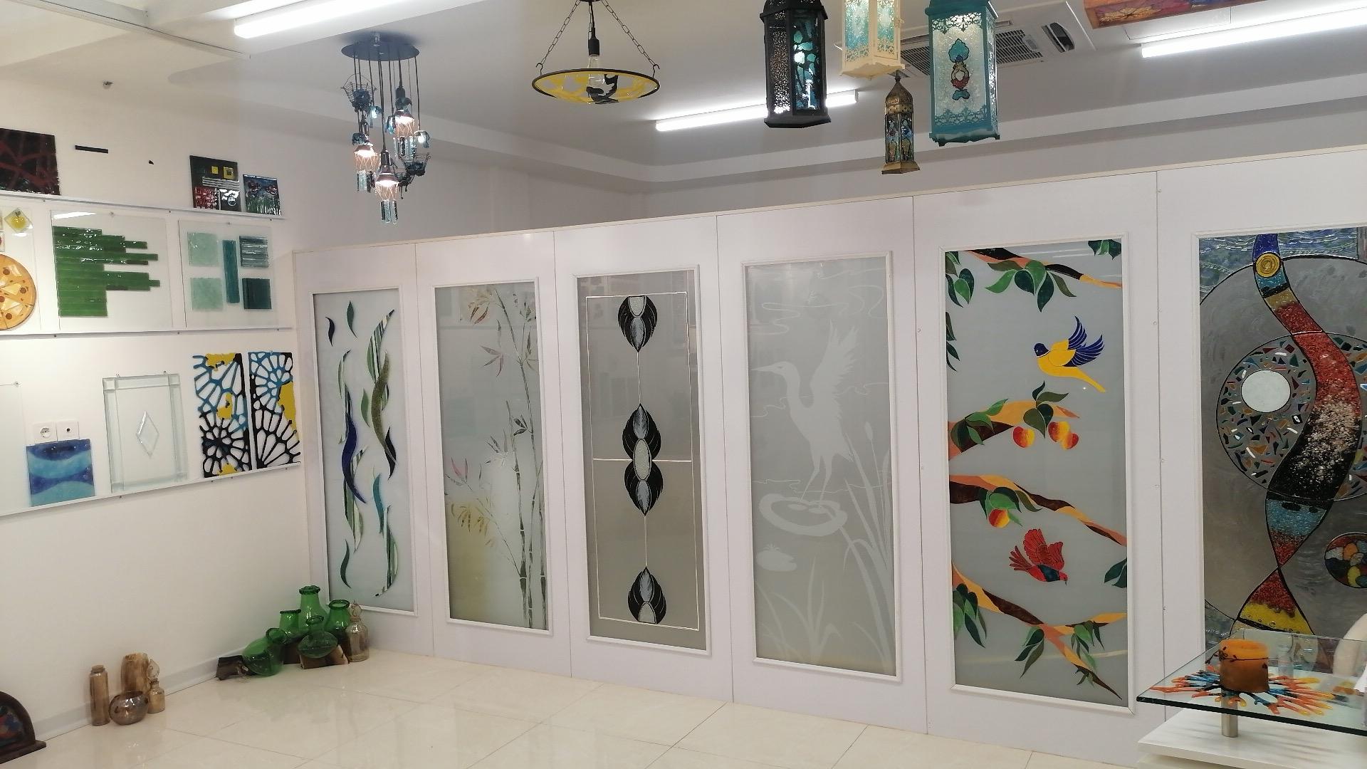 عکس آینه و شیشه دکوراتیو تجسم 