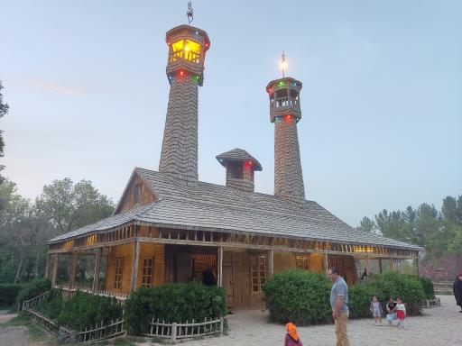 عکس مسجد چوبی نیشابور