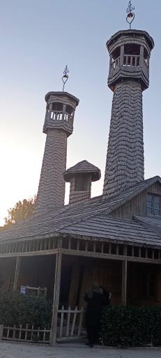 عکس مسجد چوبی نیشابور