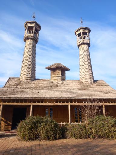 عکس مسجد چوبی نیشابور