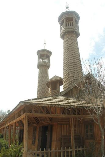 عکس مسجد چوبی نیشابور