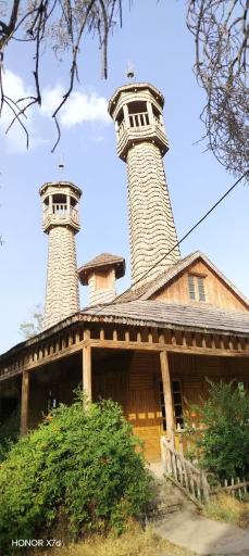 عکس مسجد چوبی نیشابور