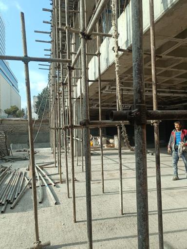 عکس داربست فلزی راستگو