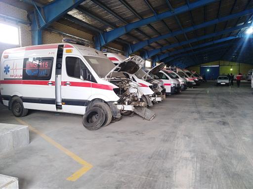 عکس ستاد مرکزی اورژانس پیش بیمارستانی دانشگاه علوم پزشکی اهواز