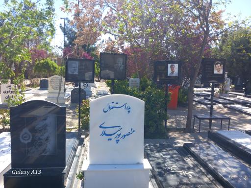 عکس آرامگاه منصور پورحیدری
