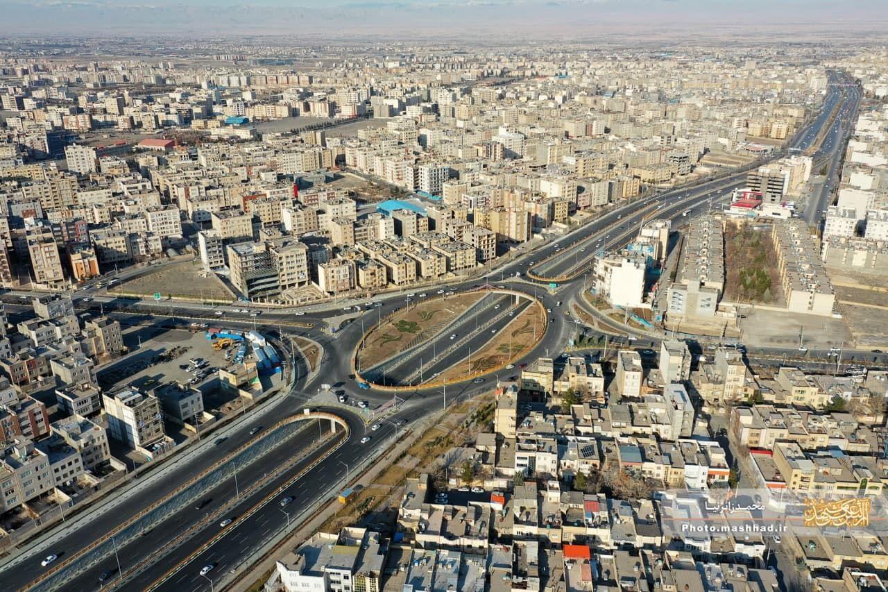 عکس تقاطع غیر همسطح خلیج فارس