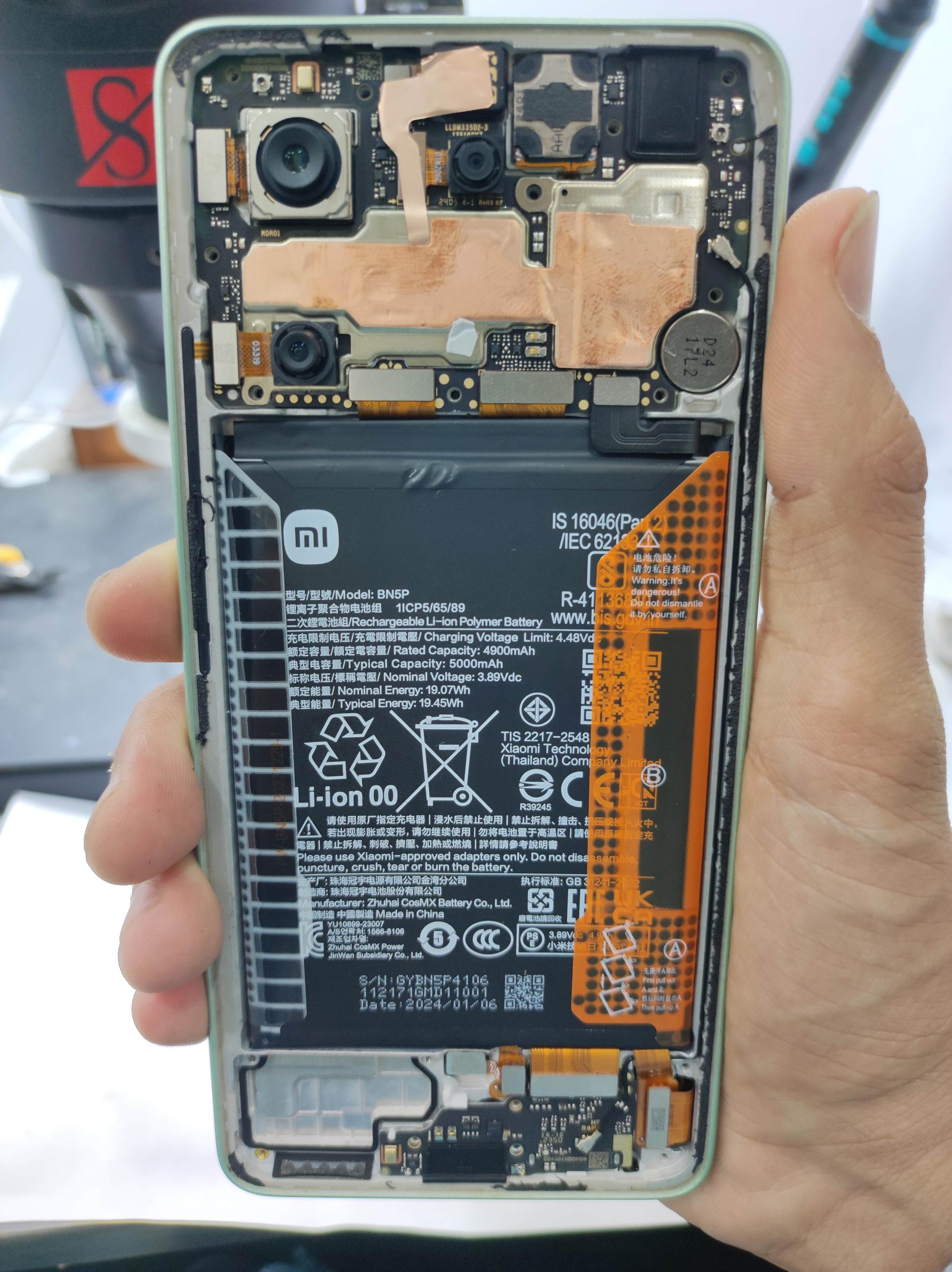 عکس تعمیرگاه موبایل علی بابا 