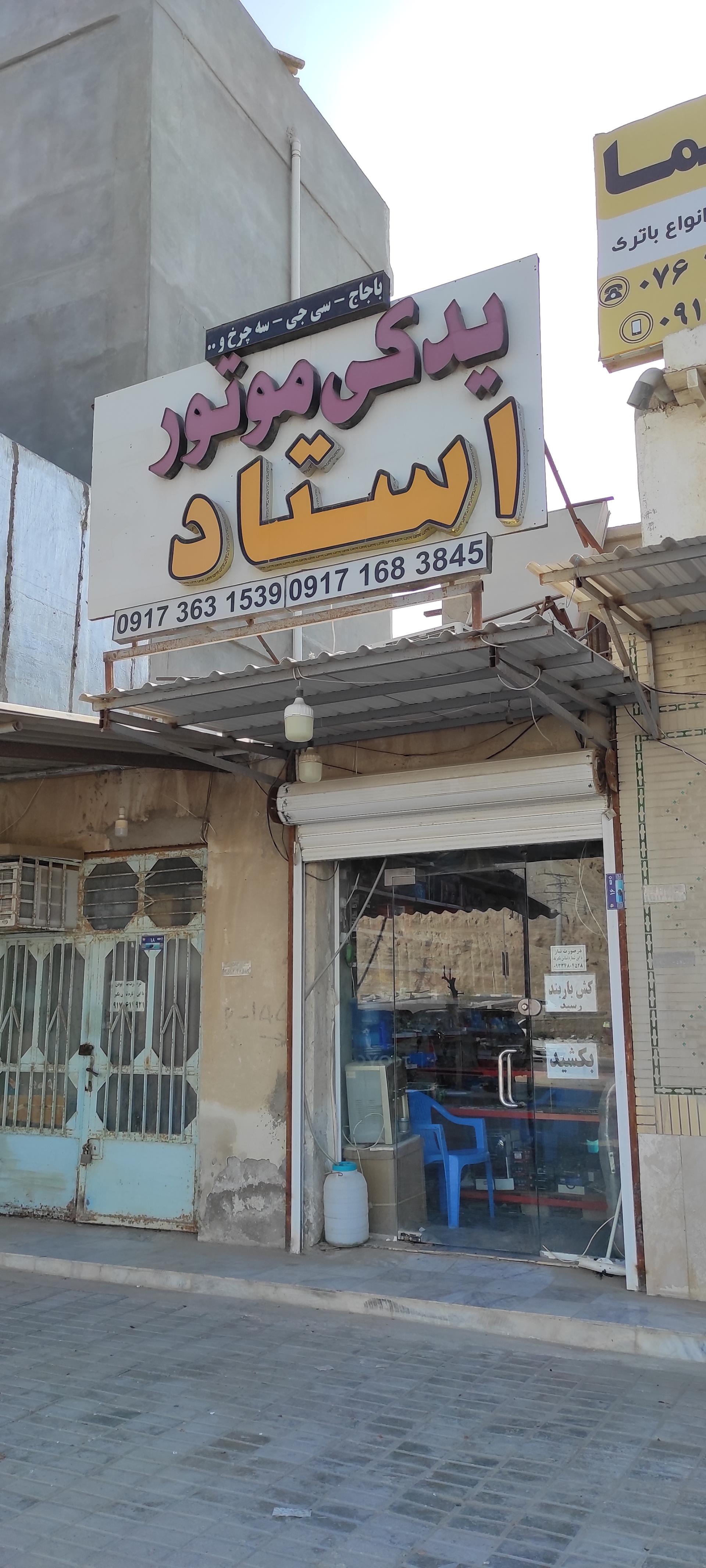 عکس یدکی استاد