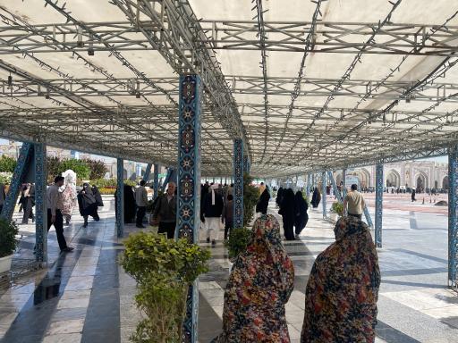 عکس صحن پیامبر اعظم