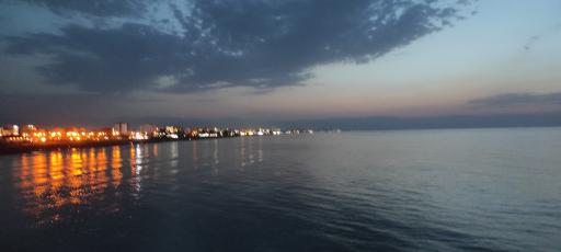 عکس ساحل بندر انزلی