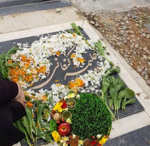 عکس مزار حلیمه کنعانی اغول بیک