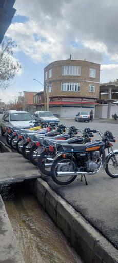 عکس نمایشگاه موتور سیکلت رستمی