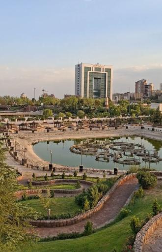 عکس بوستان آب و آتش