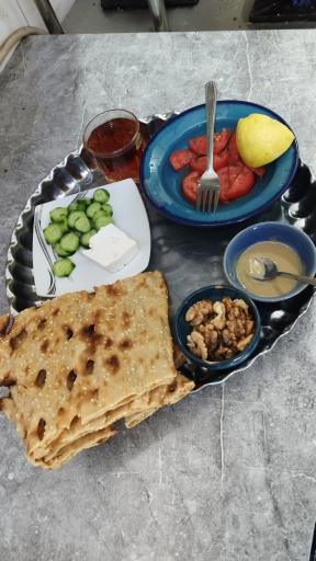 عکس صبحانه و نهار و شام دیزی سلام
