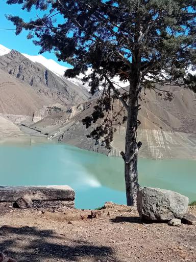 عکس دریاچه سد امیرکبیر