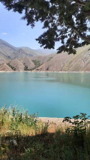 عکس دریاچه سد امیرکبیر