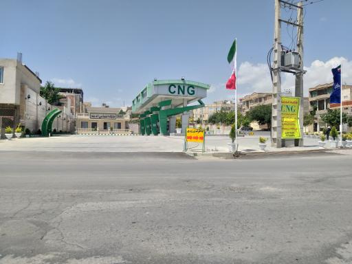 عکس جایگاه سوخت (CNG و بنزین) دو منظوره اندیشه