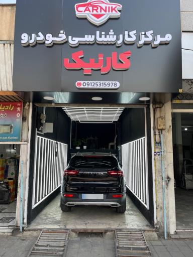 عکس کارشناسی و تشخیص رنگ خودرو کارنیک