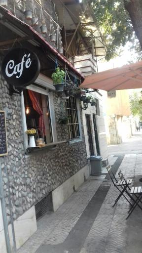 عکس کافه پیاده رو