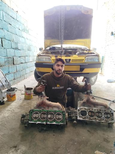 عکس مکانیکی فردین ملکی