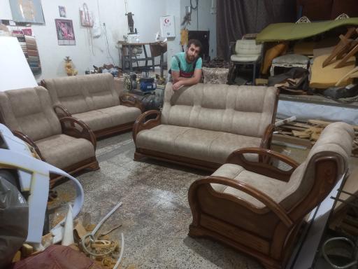 عکس تعمیرات مبل سناتور