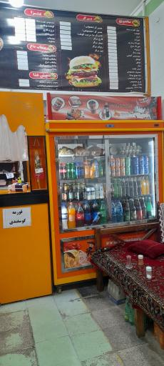 عکس پیتزا و ساندویچ خان دایی