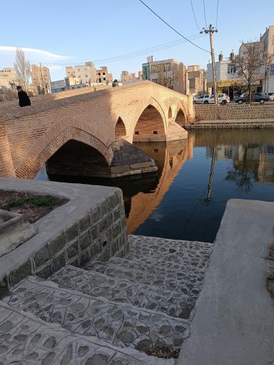 عکس پل پنج چشمه ابراهیم‌ آباد