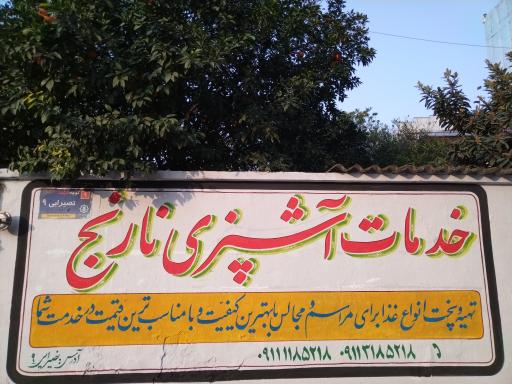 عکس آشپزی و تهیه غذای نارنج 