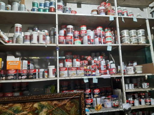 عکس شیشه ورنگ حامدنیا