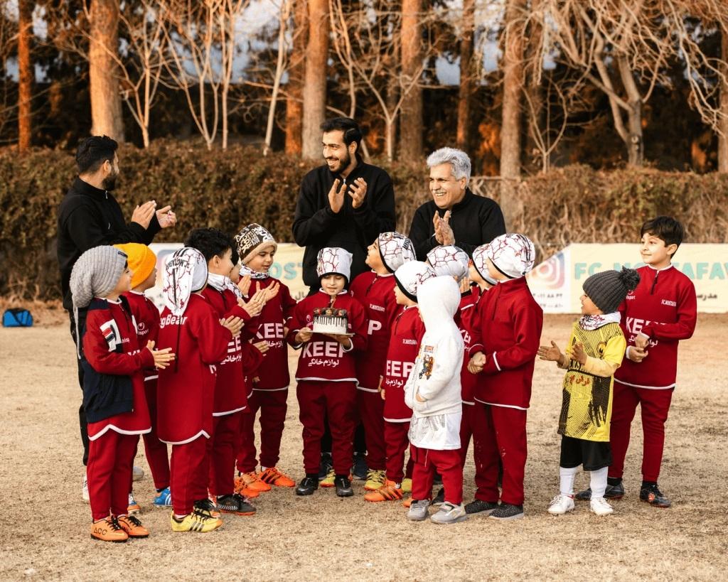 عکس مدرسه فوتبال ممتاز مصطفوی