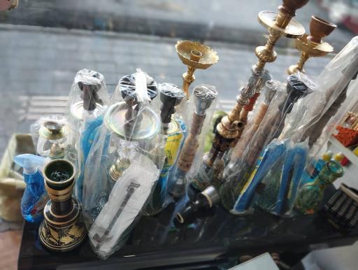 عکس پخش سیگار.قلیان شیر علیزاده 