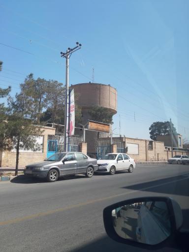 عکس برج آجری منبع آب