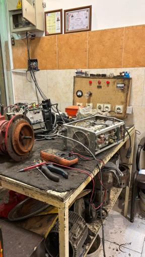 عکس سیم پیچی و تعمیرات ابزار برقی توان افروز