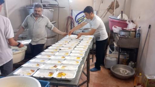 عکس آشپزخانه غذای آماده