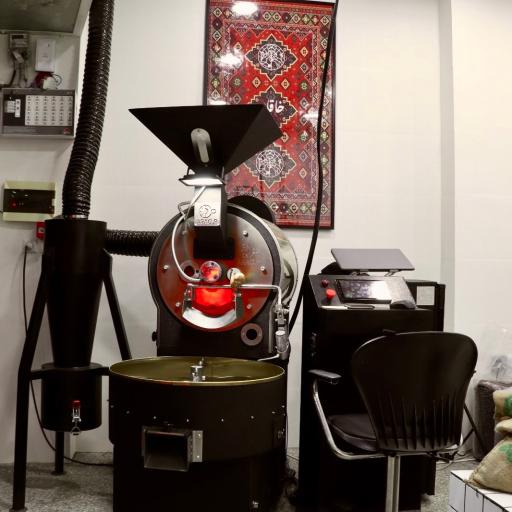 عکس برشته کاری قهوه خاقان