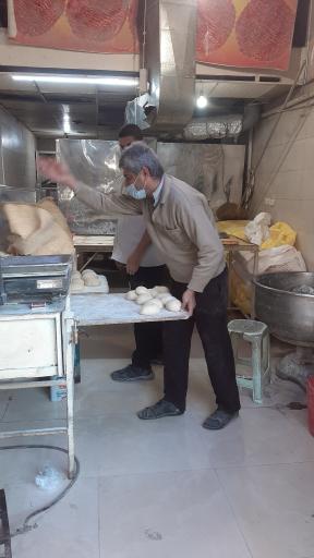 عکس نان شیرمال آذربایجان