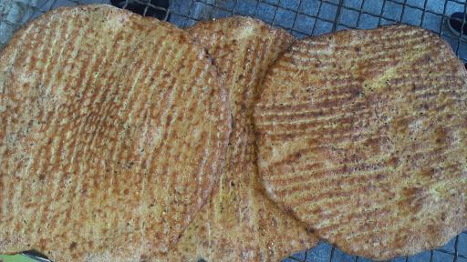 عکس نان شیرمال آذربایجان