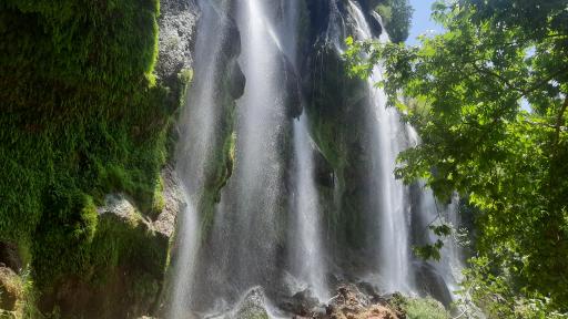 عکس آبشار زردلیمه