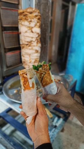 عکس شاورما بلو