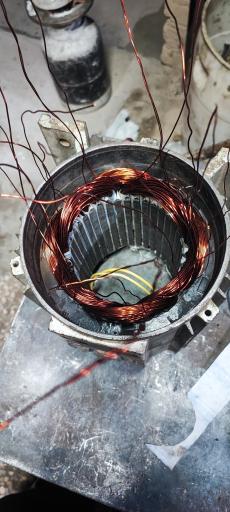 عکس سیم پیچی الکتروموتور احمدی