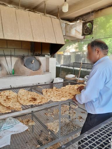 عکس نانوایی تنوری