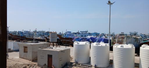 عکس اسکله بندر ریگ