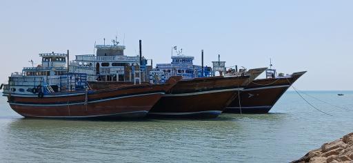 عکس اسکله بندر ریگ