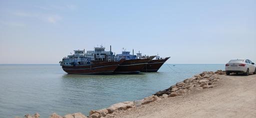 عکس اسکله بندر ریگ