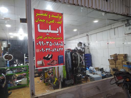 عکس تولید و تعمیر کیف و کفش و چمدان ایلیا