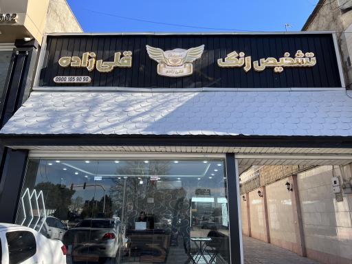 عکس تشخیص رنگ قلی زاده